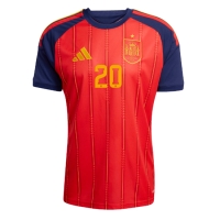 Spanien Pedri Gonzalez #20 Hemmatröja VM 2026 Kortärmad